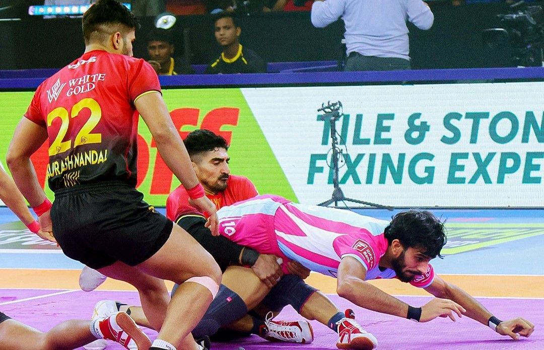 बेंगलुरू बुल्स को मिली हार (Photo Credit - @ProKabaddi)