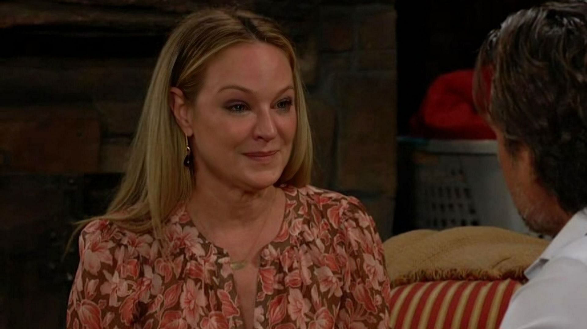 Sharon Newman in a still from The Young and the Restless (via CBS)