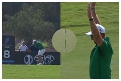 WATCH: Dean Burmester’s big celebration after making an ace at the International Series Qatar