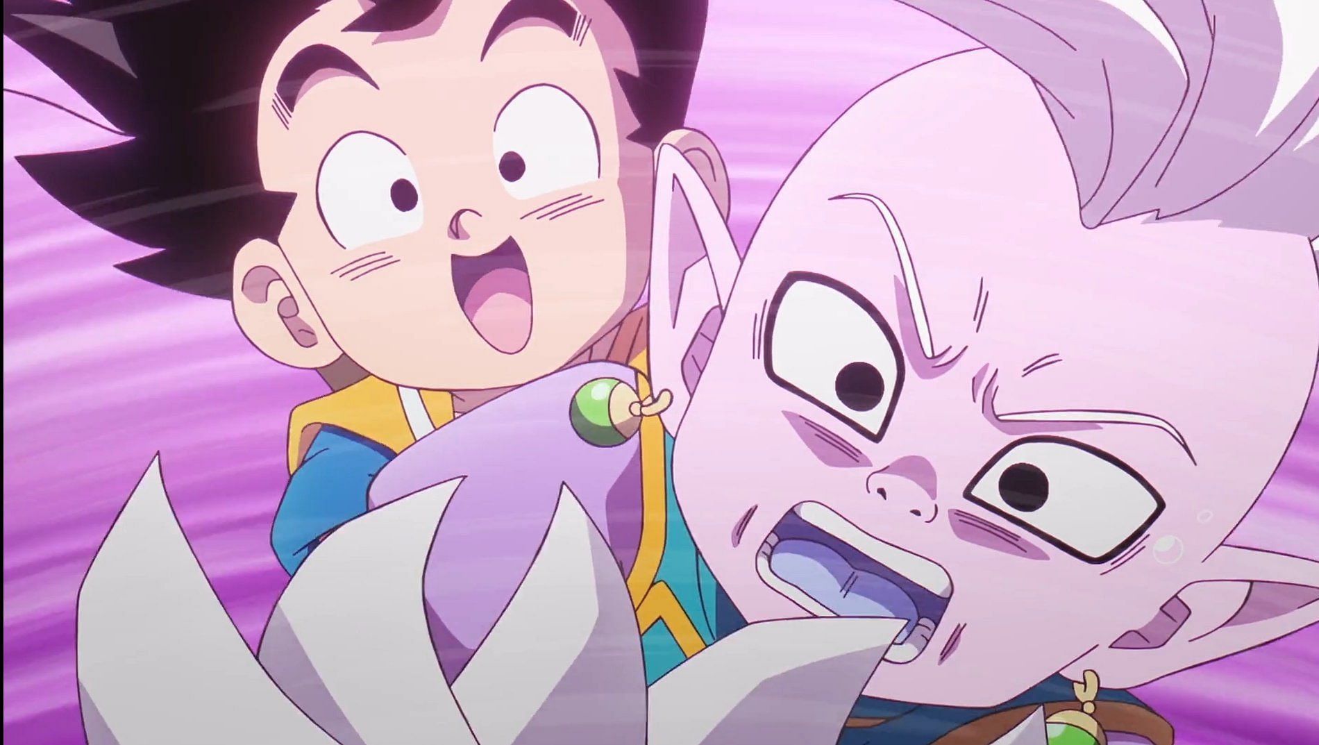 Goku and Shin in the most recent episode (Image via Toei Animation).