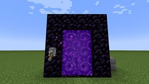 How to make a nether portal on/off switch in Minecraft