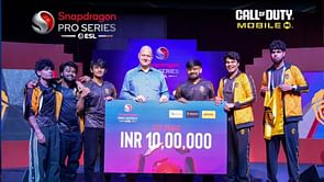 Team GodLike wins Snapdragons COD Mobile Pro Series Season 6 India