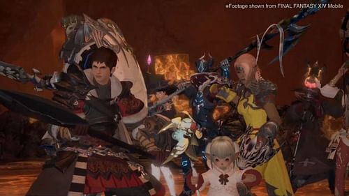 Heroes in the game (Image via Square Enix)