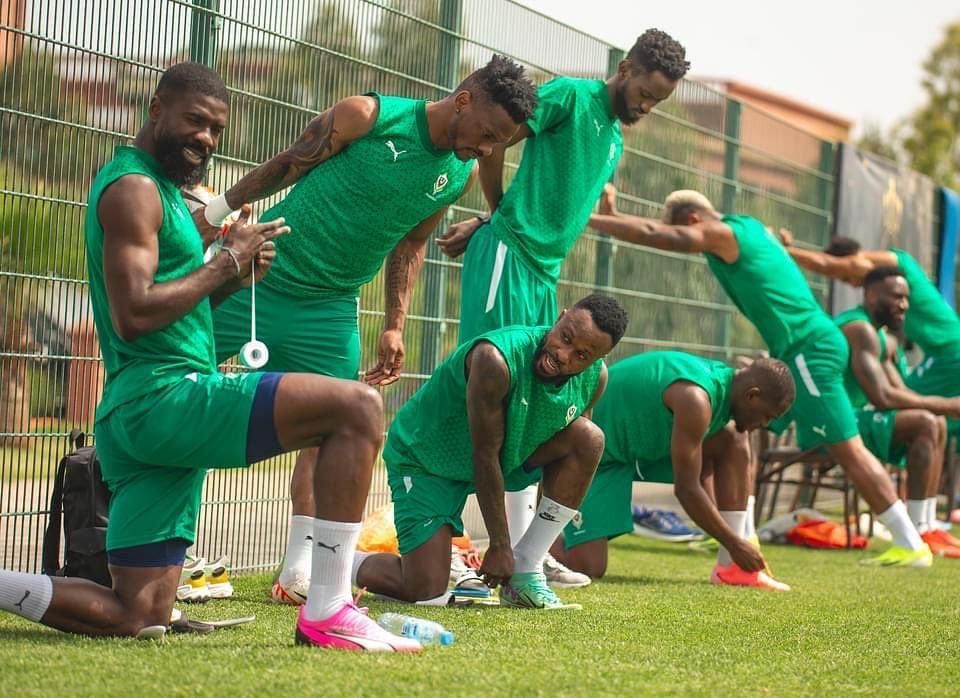 Gabon face Central African Republic on Monday. Credit: @fegafoot_gabon on X 