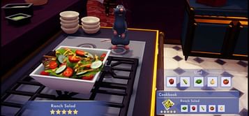 How to make ranch salad in Disney Dreamlight Valley?