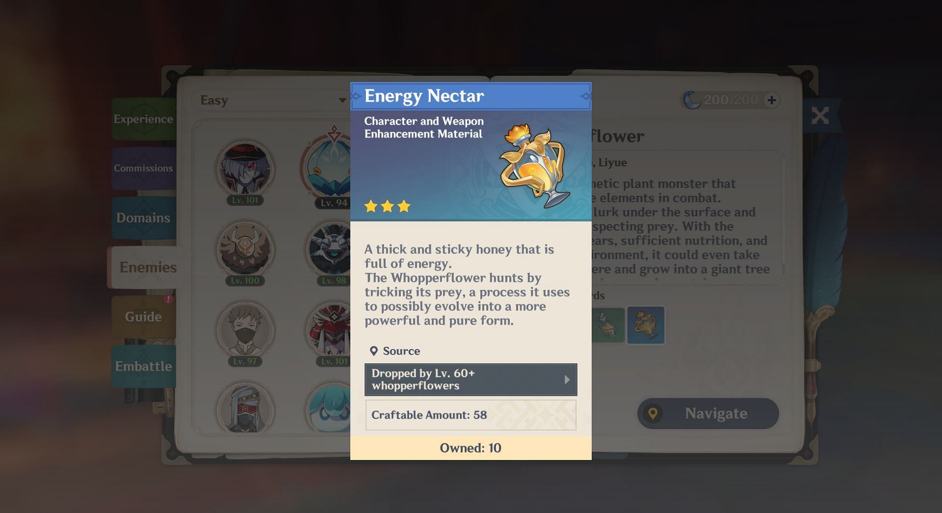 These nectars are Whopperflower drops (Image via HoYoverse)