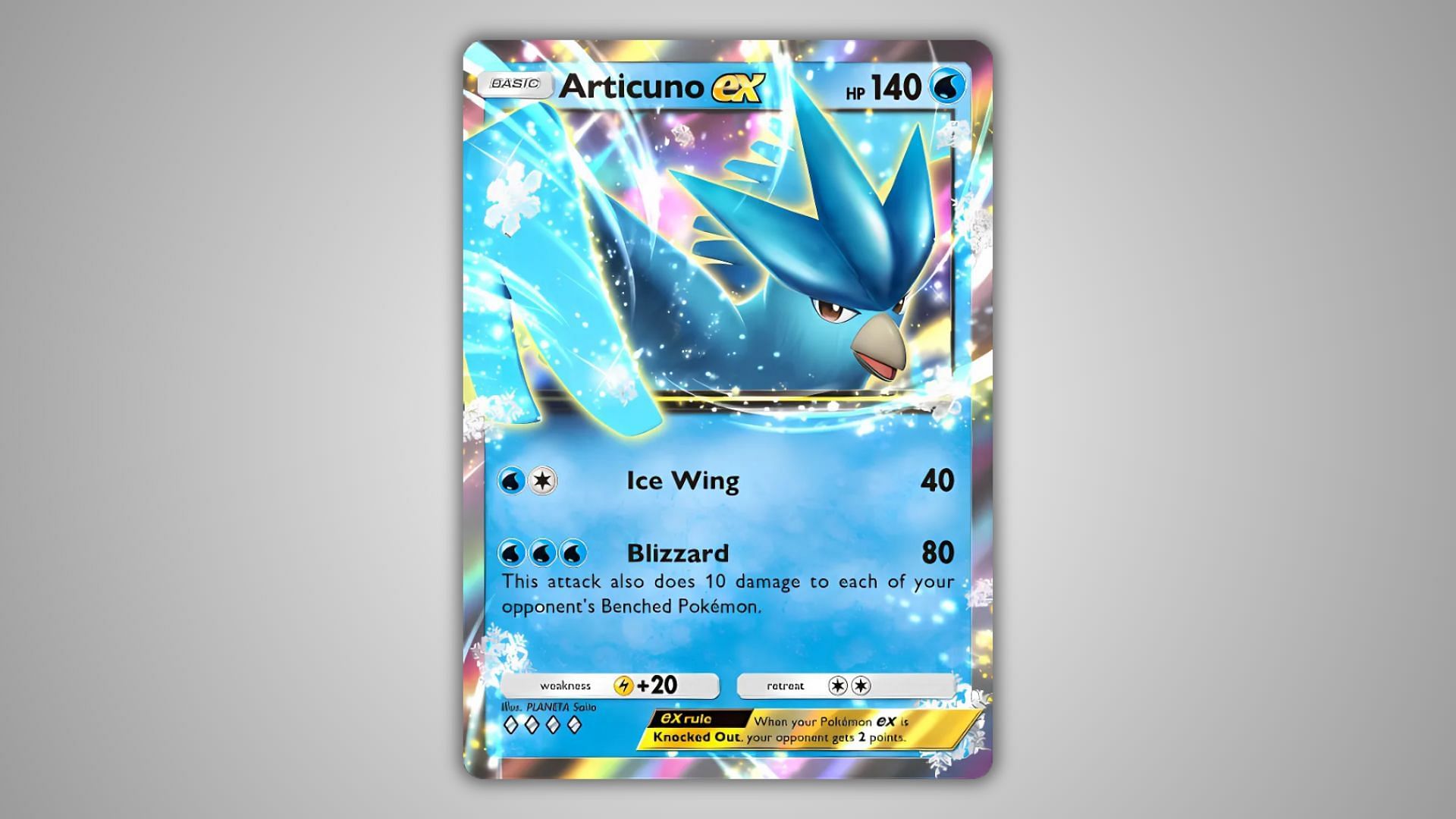 Articuno EX (Image via The Pokemon Company)