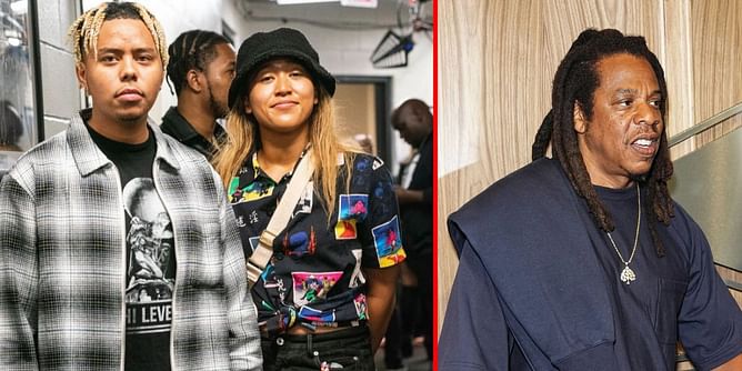 WATCH: Naomi Osaka's boyfriend Cordae trolled along with Jay-Z by Dallas Cowboys icon Dez Bryant at Washington Commanders game