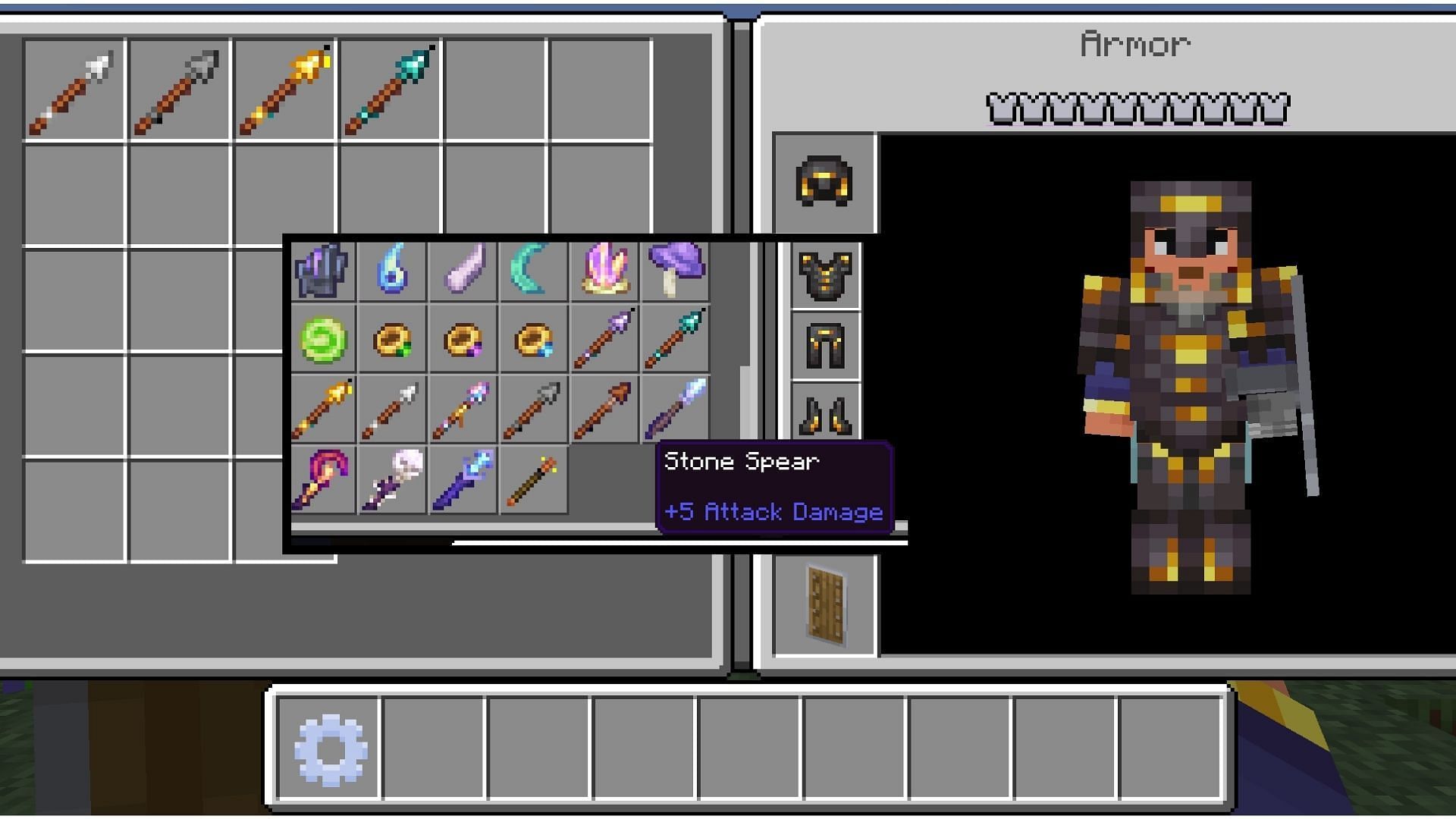 Spears can be similar to tridents (Image via Mojang Studios || XxPoggyisLitxX)