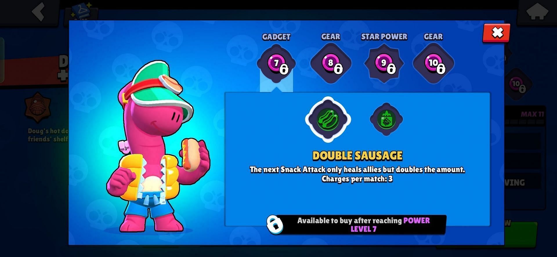 Double Sausage Gadget (Image via Supercell)