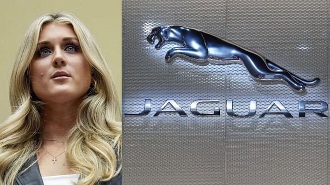 "Return to reality" - Riley Gaines reacts to Jaguar CEO's reaction over the criticism of their latest viral advertisement