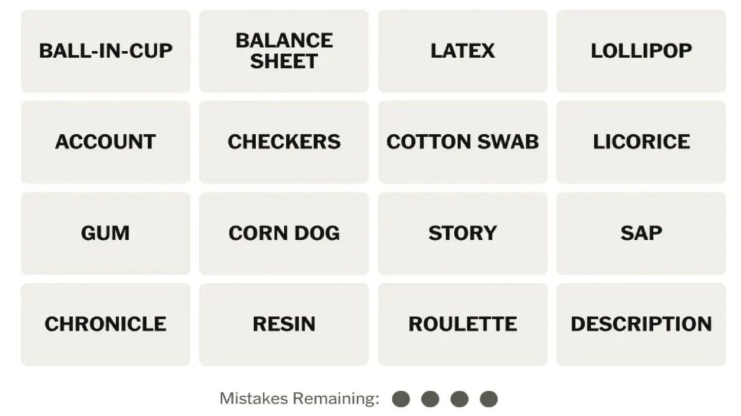 Today's NYT Connections hints and answers (November 23, 2024) All