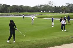 WATCH: Caitlin Clark takes to the greens at 2024 RSM Pro-Am