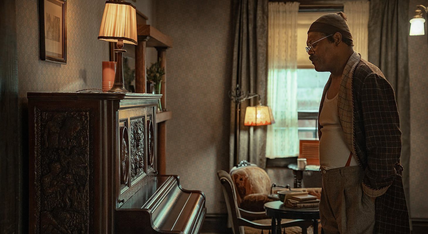 Samuel L. Jackson as Doaker in The Piano Lesson (Image via Netflix)