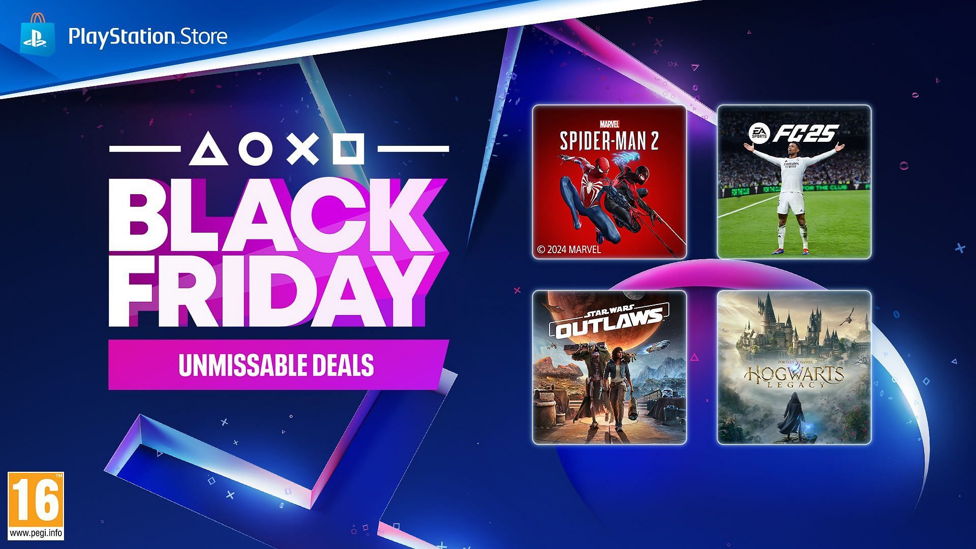 PSN Black Friday 2024 best deals (Image via Sony)