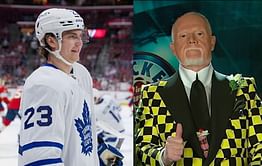 Legendary coach Don Cherry makes his feelings known about Zach Whitecloud's controversial hit on Matthew Knies