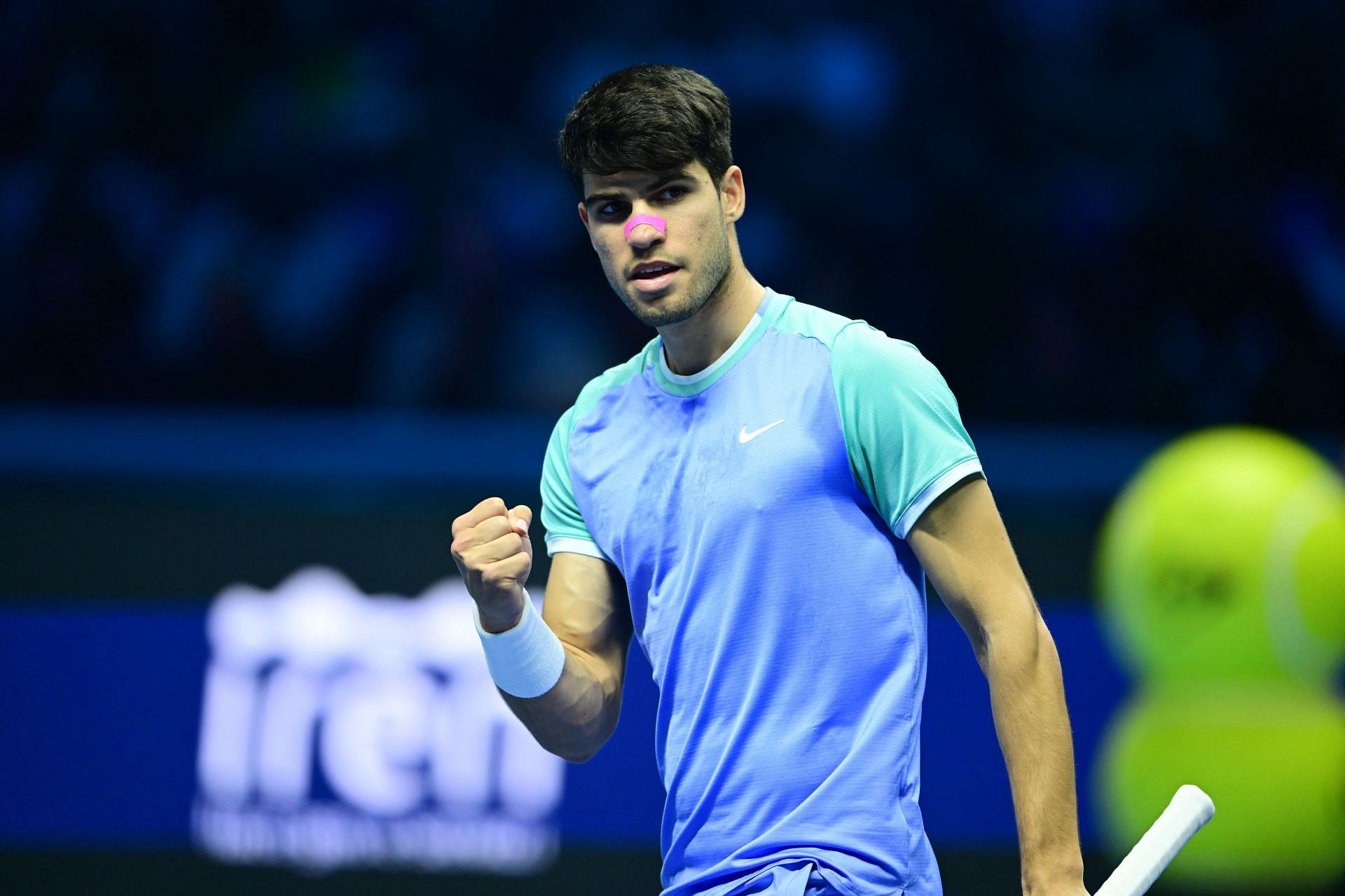 Carlos Alcaraz at ATP Finals 2024 (Source: Getty)