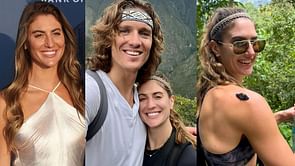 "I was crazy" - Tyler Glasnow's girlfriend Meghan Murphy screams free falling at Victoria Falls Gorge Swing following a daring Devil's Pool visit