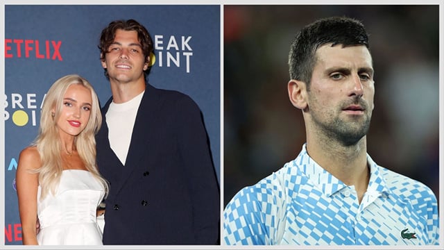 Morgan Novak Tennis Trending Pop Moments Today: Taylor Fritz and girlfriend Morgan ...
