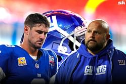 Giants HC Brian Daboll makes feelings known after downgrading Daniel Jones to QB3