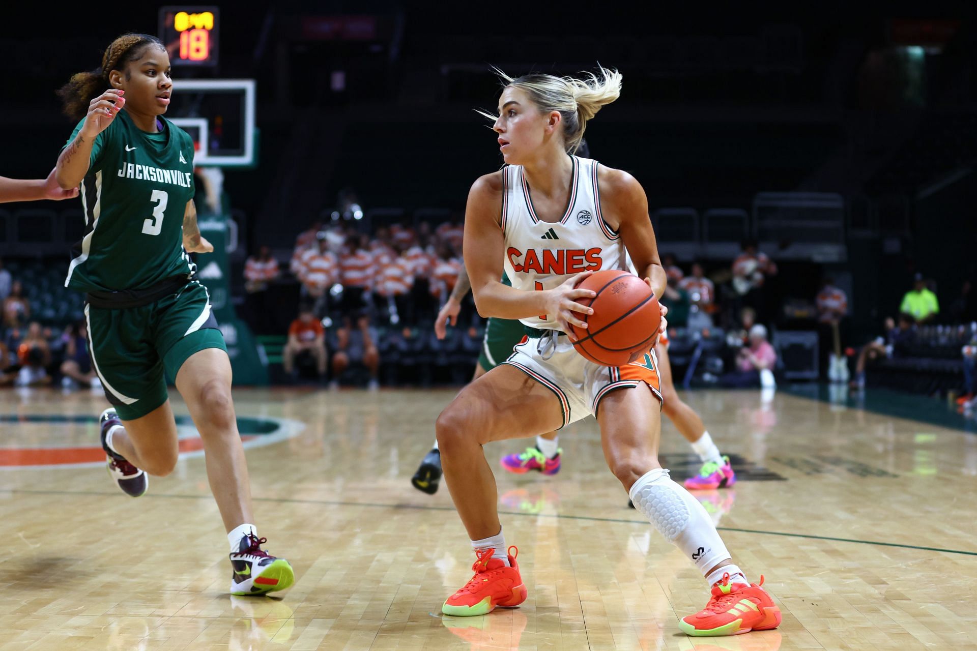 Hurricanes star Haley Cavinder in action (Credits: Getty)