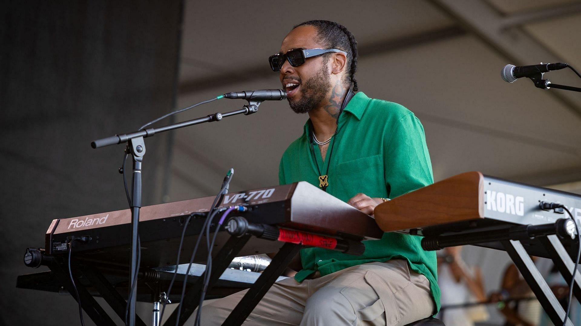 Terrace Martin performs during the 2024 Newport Jazz Festival at Fort Adams State Park on August 03, 2024, in Newport, Rhode Island. (Image via Getty/Douglas Mason)