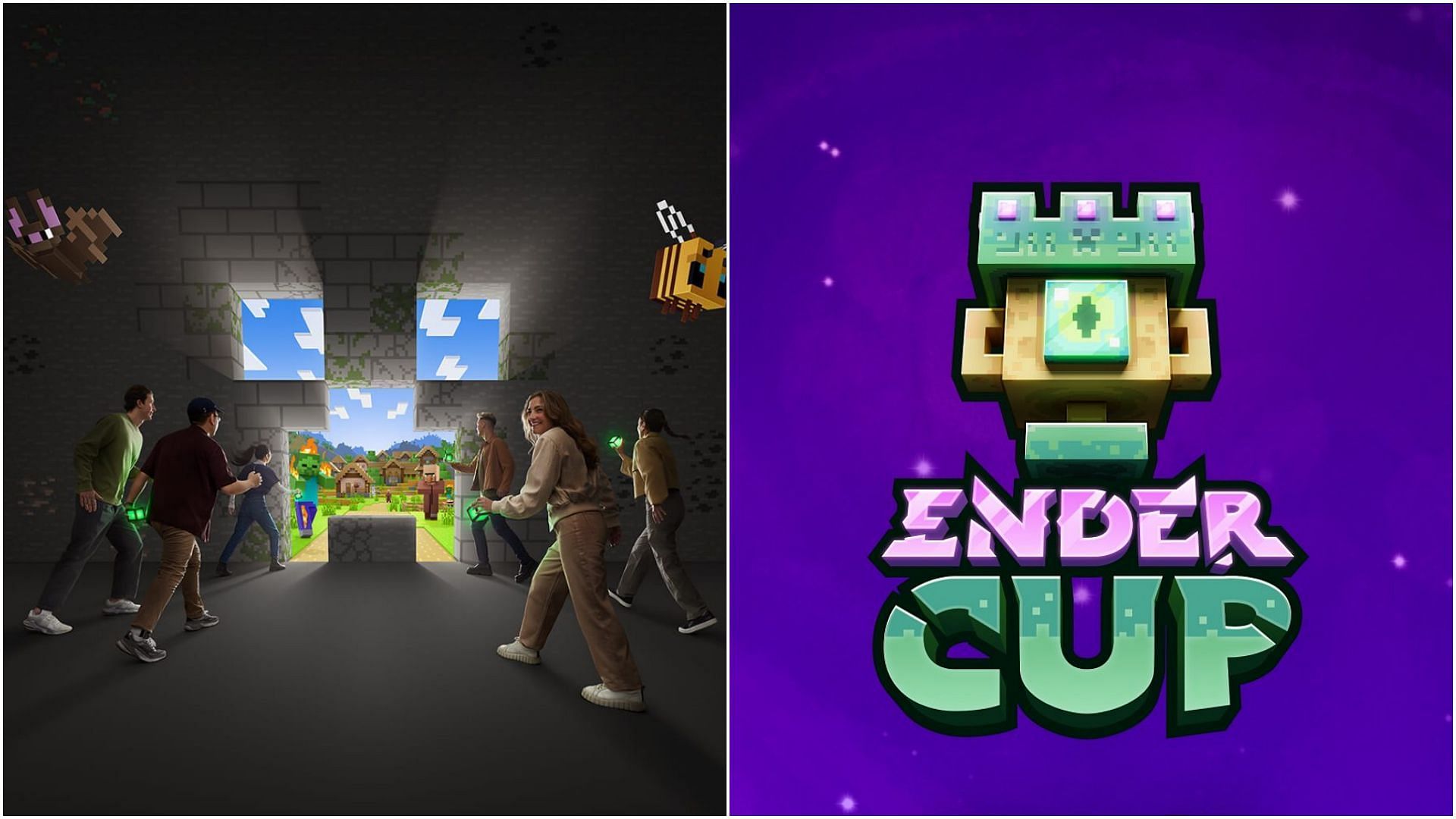 Minecraft Experience and Ender Cup also took place this year (Image via Mojang Studios || Ender Cup)