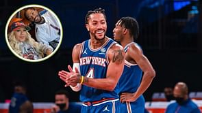 Derrick Rose's wife Alaina Anderson playfully teases about his ‘big bag’ post featuring poignant message