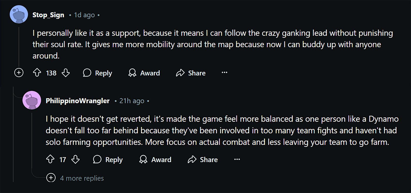 Comments from the community (Image via Valve)