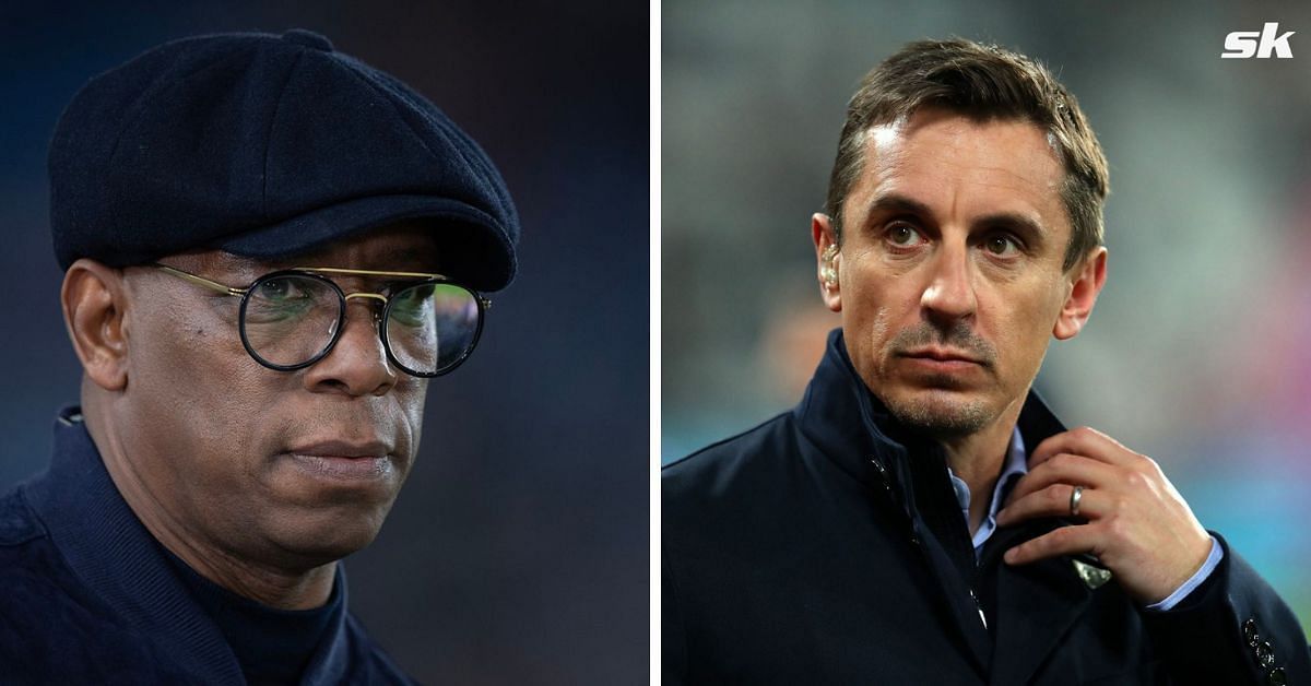 Ian Wright and Gary Neville make score predictions for Chelsea vs Arsenal PL clash