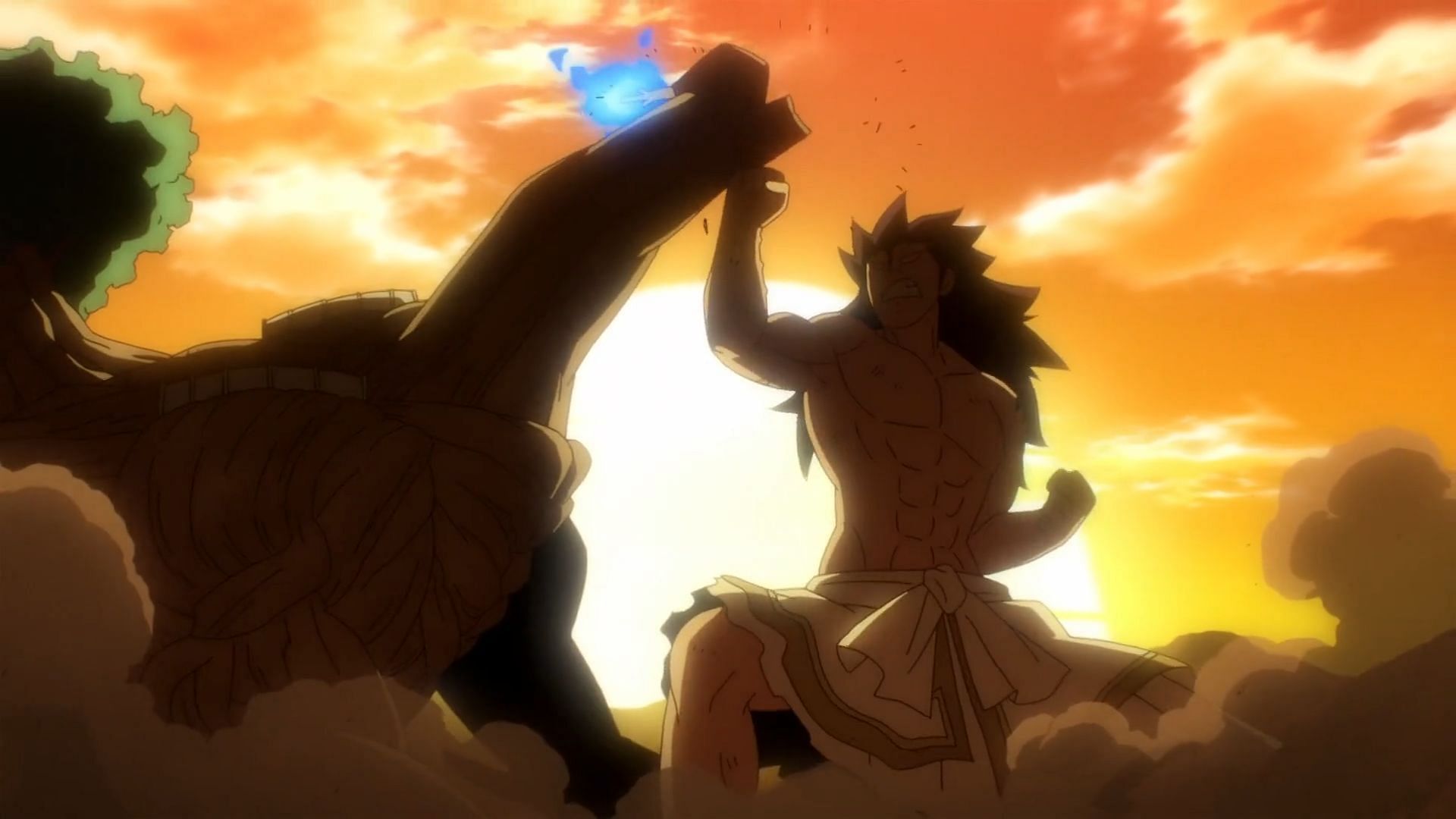 Fairy Tail 100 Years Quest episode 18: Fairy Tail guild takes down Aldoron as Diabolos makes their move (Image via J.C. Staff) 