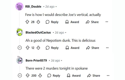 Reddit reactions to V.J Edgecombe's dunk on Joe Few