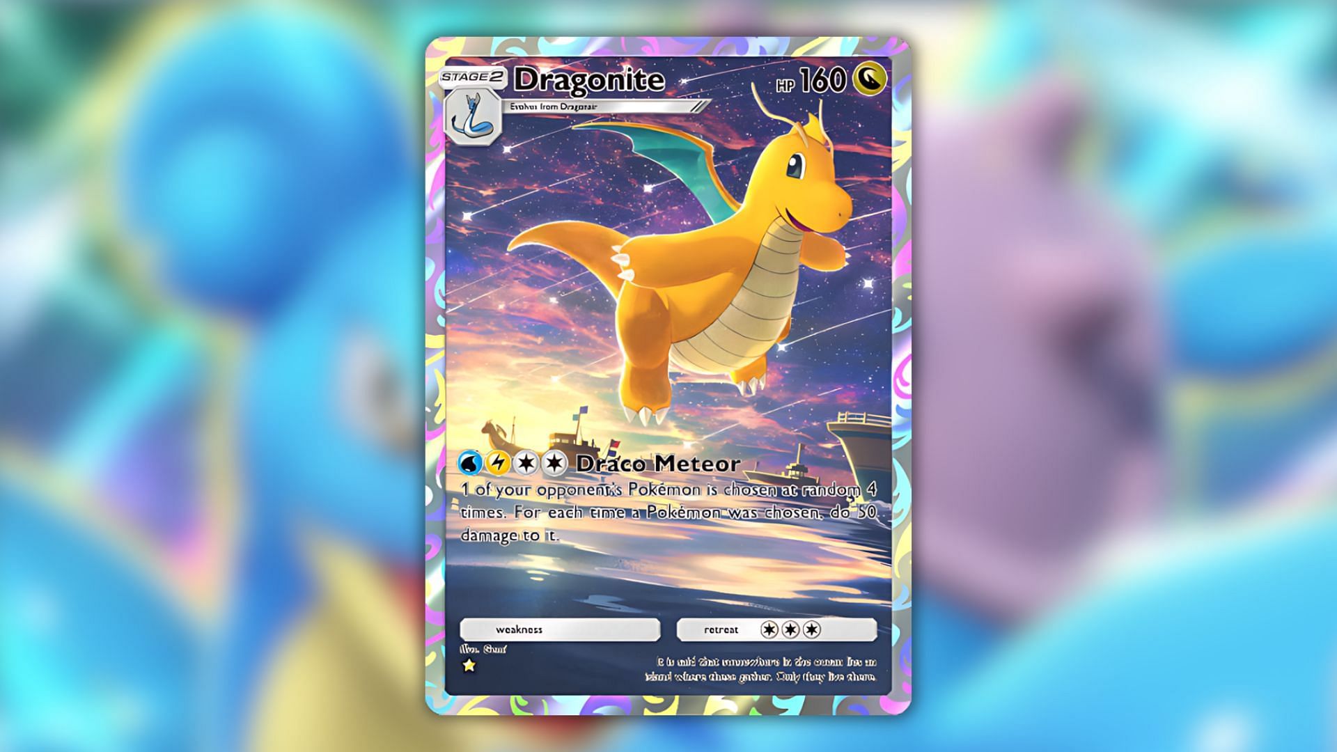 Dragonite&#039;s card in Pokemon TCG Pocket (Image via The Pokemon Company)