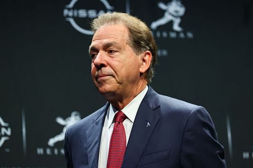 COLLEGE FOOTBALL: Former Alabama HC Nick Saban - Source: Getty