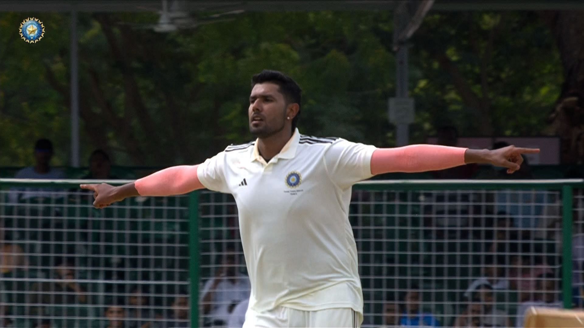 Harshit Rana is yet to make his India debut. [P/C: BCCI Domestic/X]