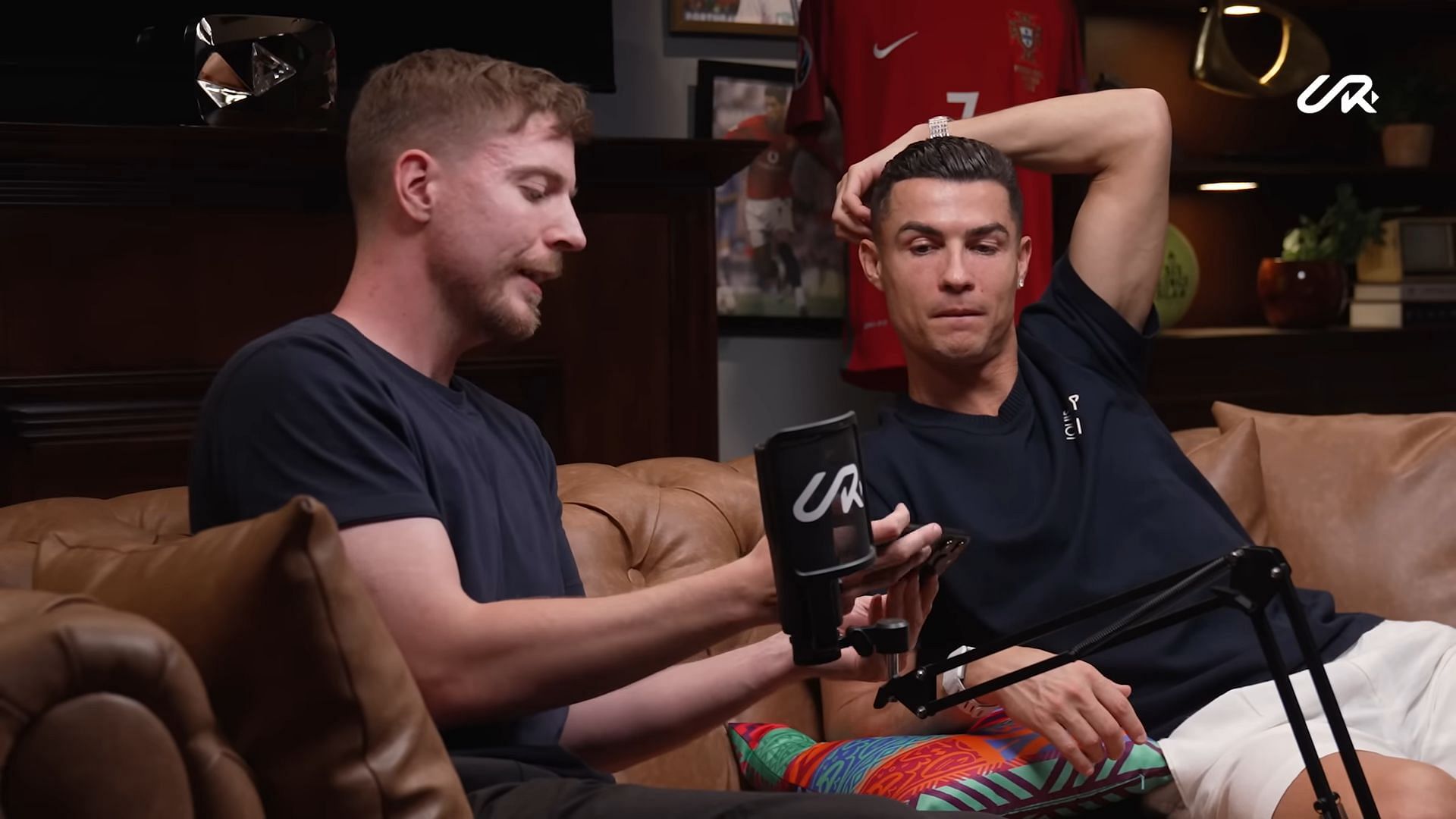 MrBeast and Cristiano Roanldo have more videos planned (Image via Ur Cristiano/YouTube)