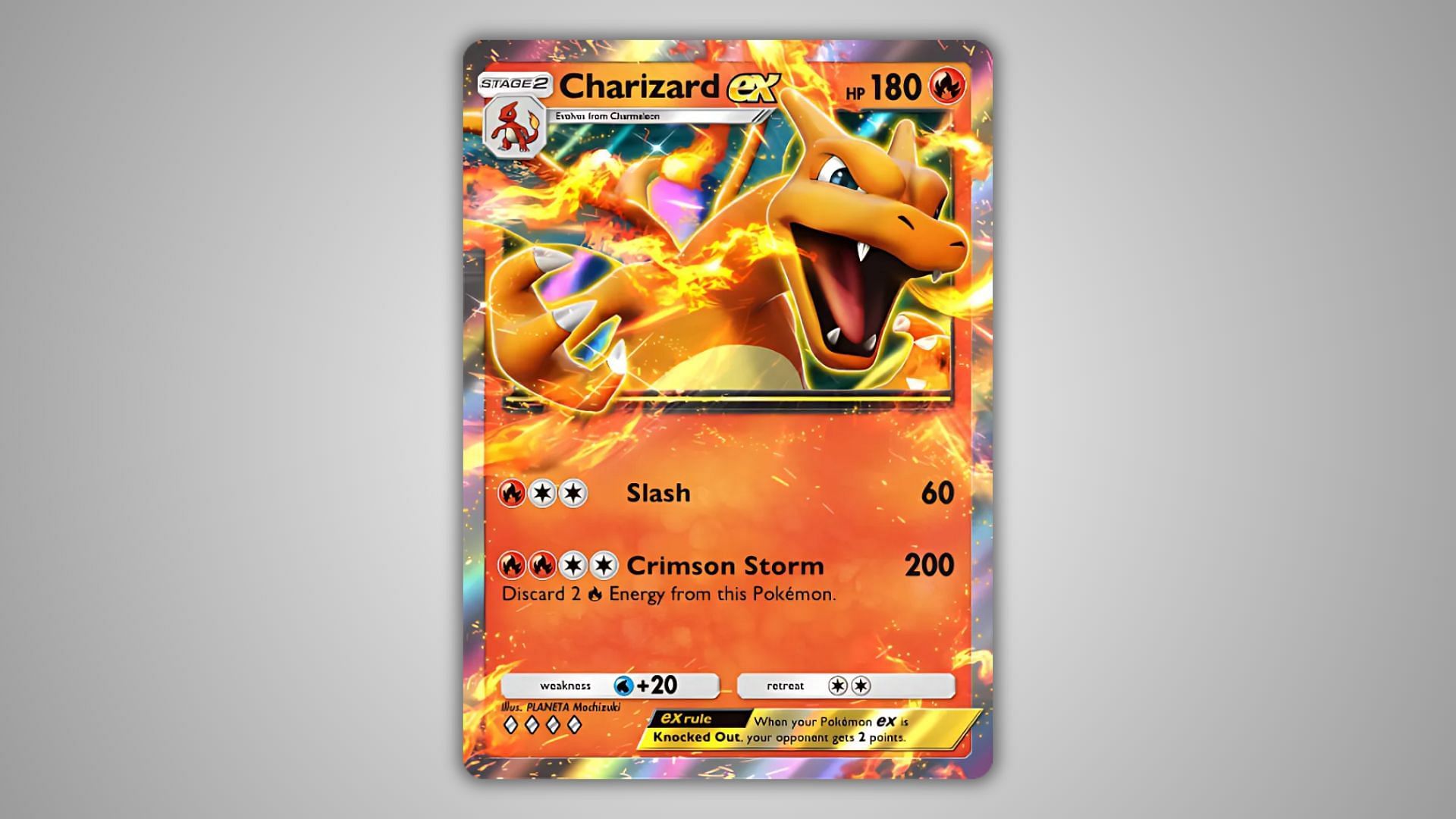 Charizard EX (Image via The Pokemon Company)