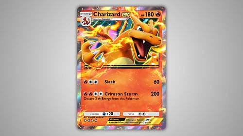 Charizard EX (Image via The Pokemon Company)