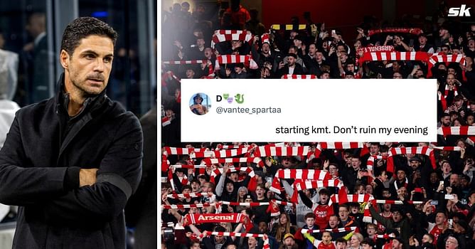 “Don’t ruin my evening” - Arsenal fans worried about 32-year-old star being named in starting line-up to face West Ham