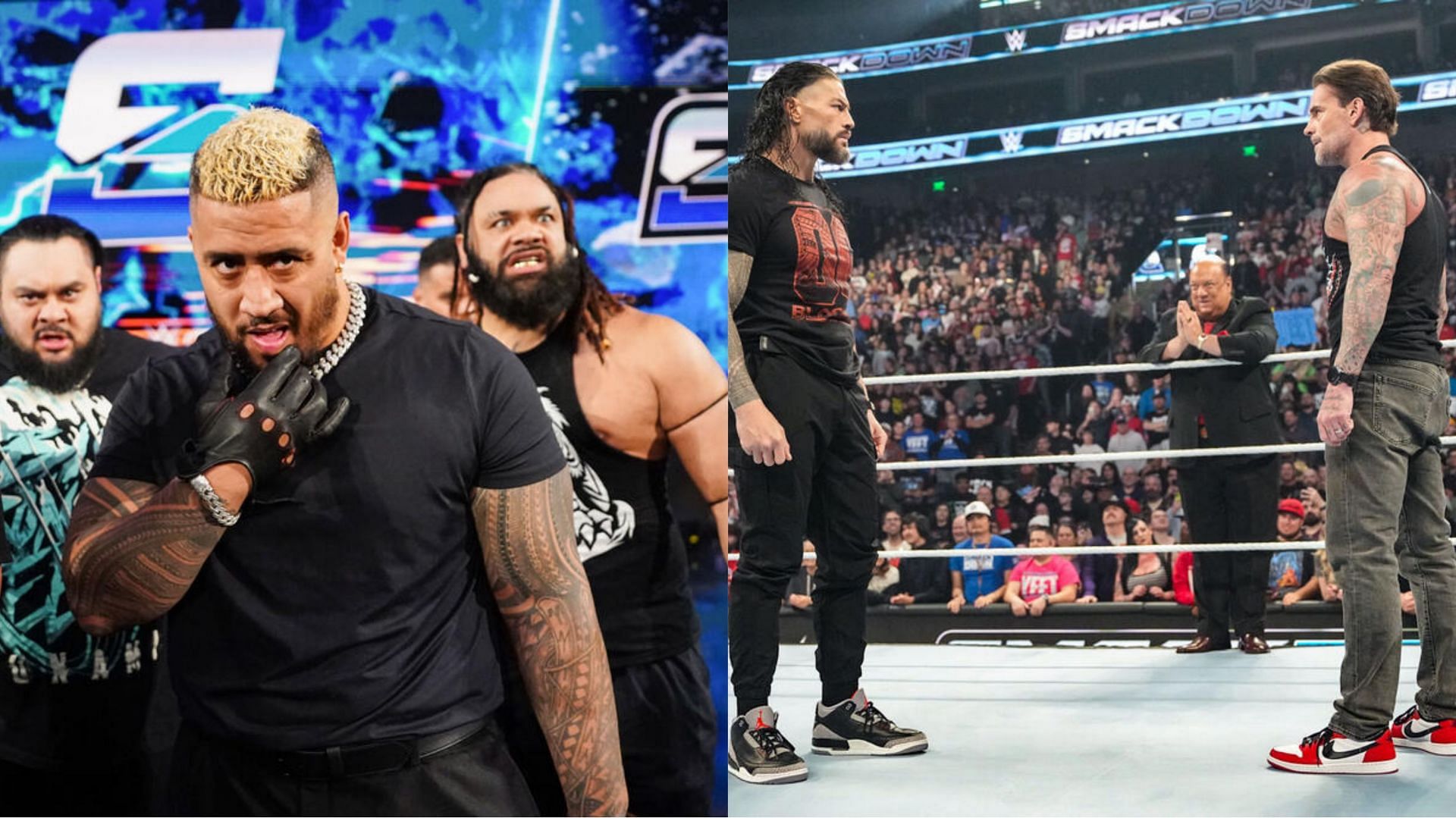 WWE, Survivor Series 2024, Roman Reigns, Paul Heyman, The Rock, Jey Uso, Sami Zayn, 