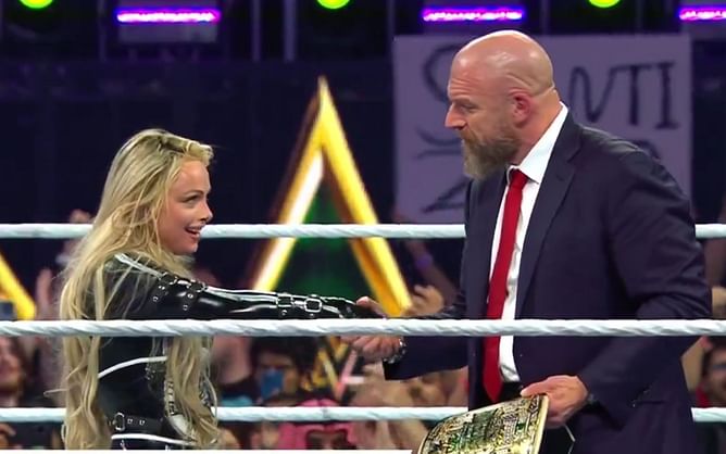 [WATCH] Liv Morgan breaks character after winning WWE Crown Jewel Championship