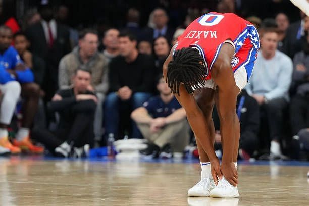 Tyrese Maxey Injury History