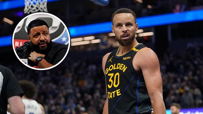 Steph Curry reacts to DJ Khaled's star-studded celebrity golf fundraiser featuring Michael Jordan's son, Quavo & more