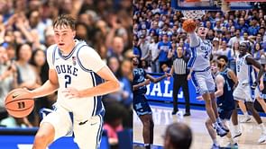 Is Duke freshman Cooper Flagg left handed?