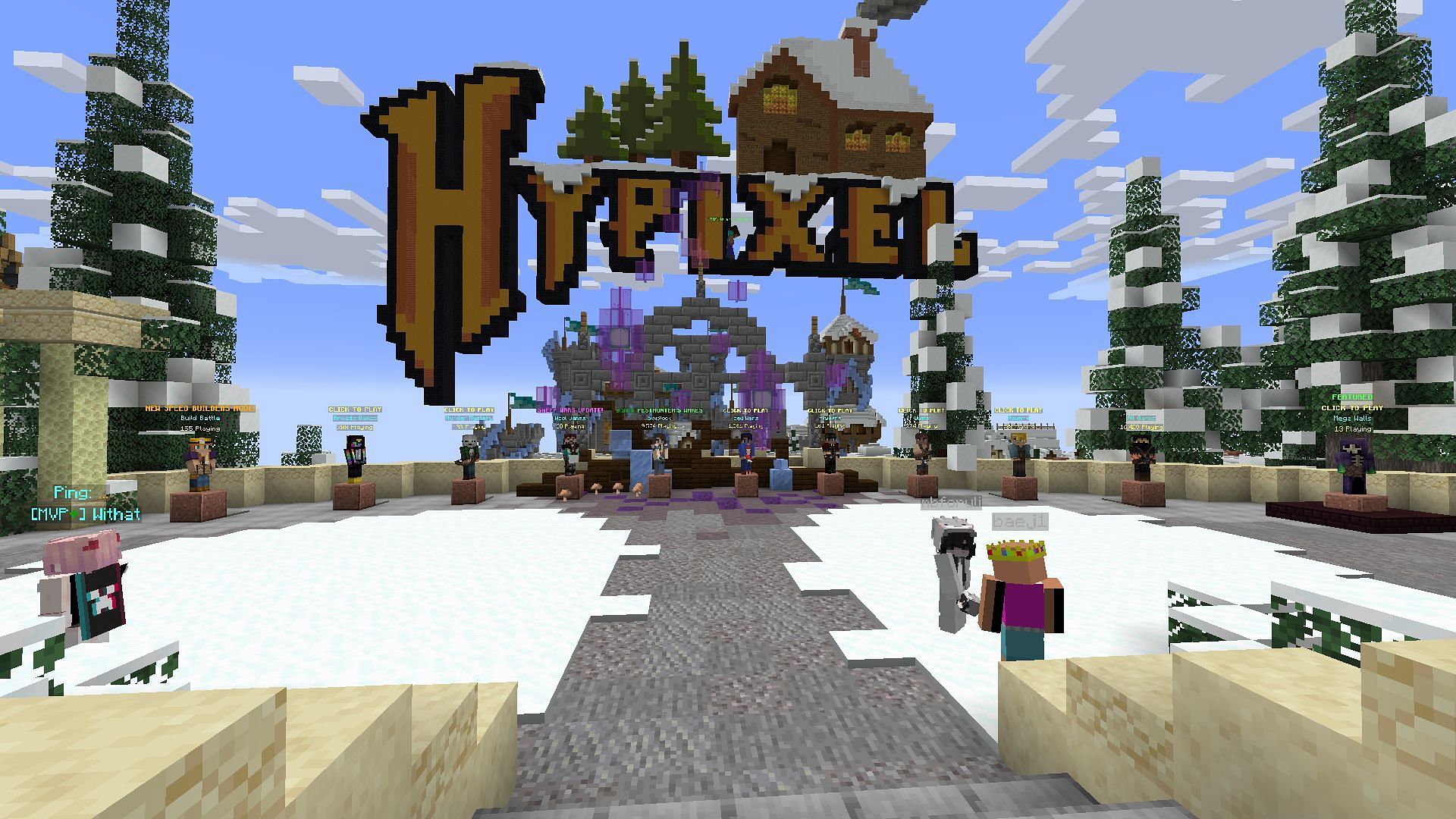 5 best Minecraft servers like Hypixel