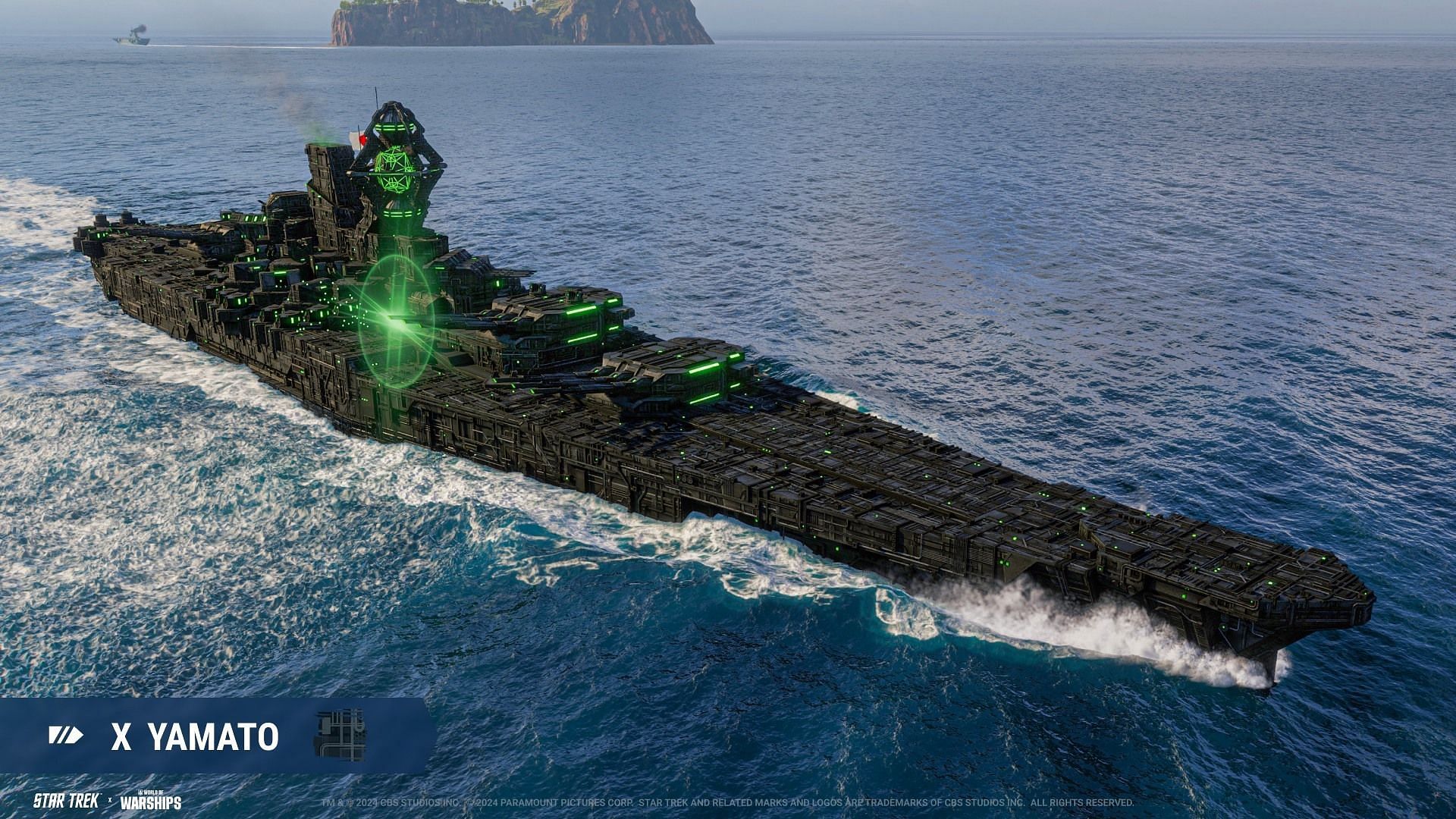 X Yamato Queen's Diamond camouflage in World of Warships (Image via Wargaming Group Ltd)