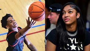 "Tell them girls to drop the phone at the door": Angel Reese gives Carmelo's son Kiyan Anthony a reality check on college privacy, suggests "NDAs"