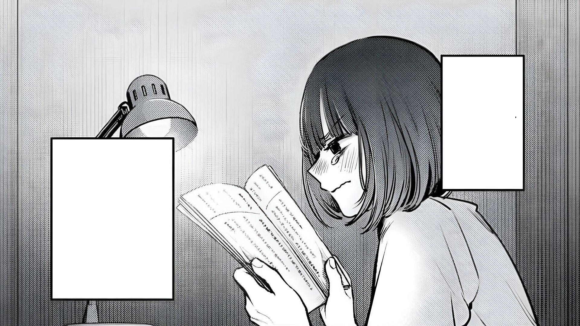 Kana Arima as seen in Oshi no Ko manga (Image via Shueisha)