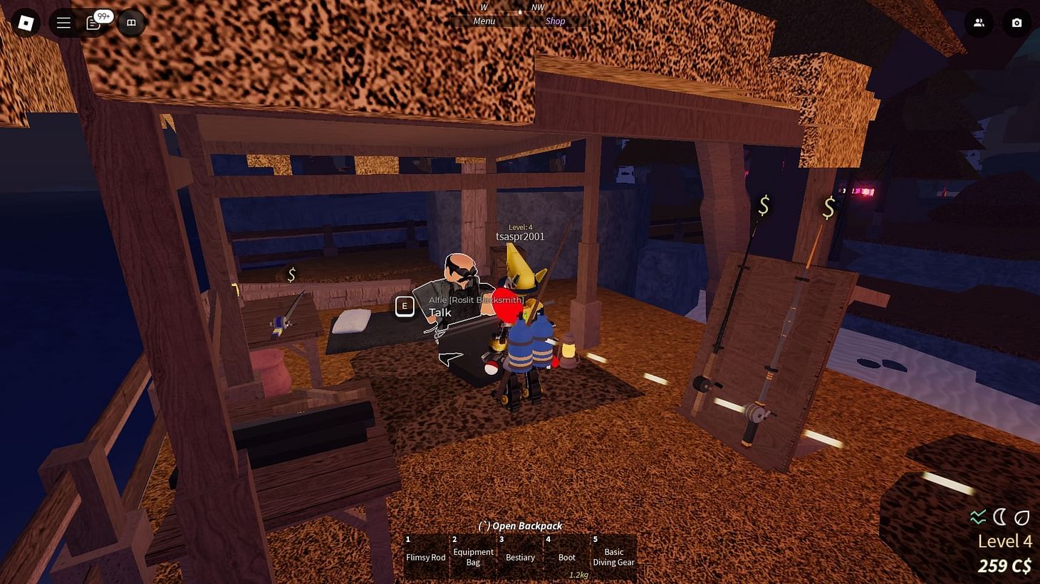 How to get the steady rod in roblox fisch