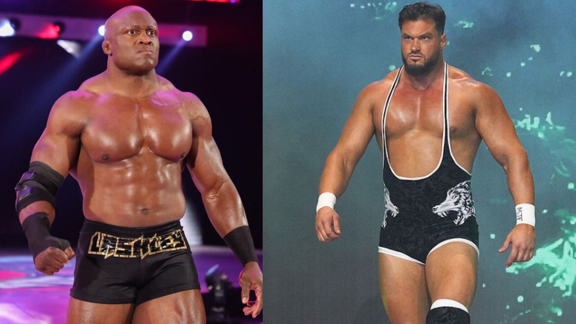 Wardlow and Bobby Lashley could go one-on-one at Full Gear [Source: WWE&#039;s website, AEW&#039;s Instagram]